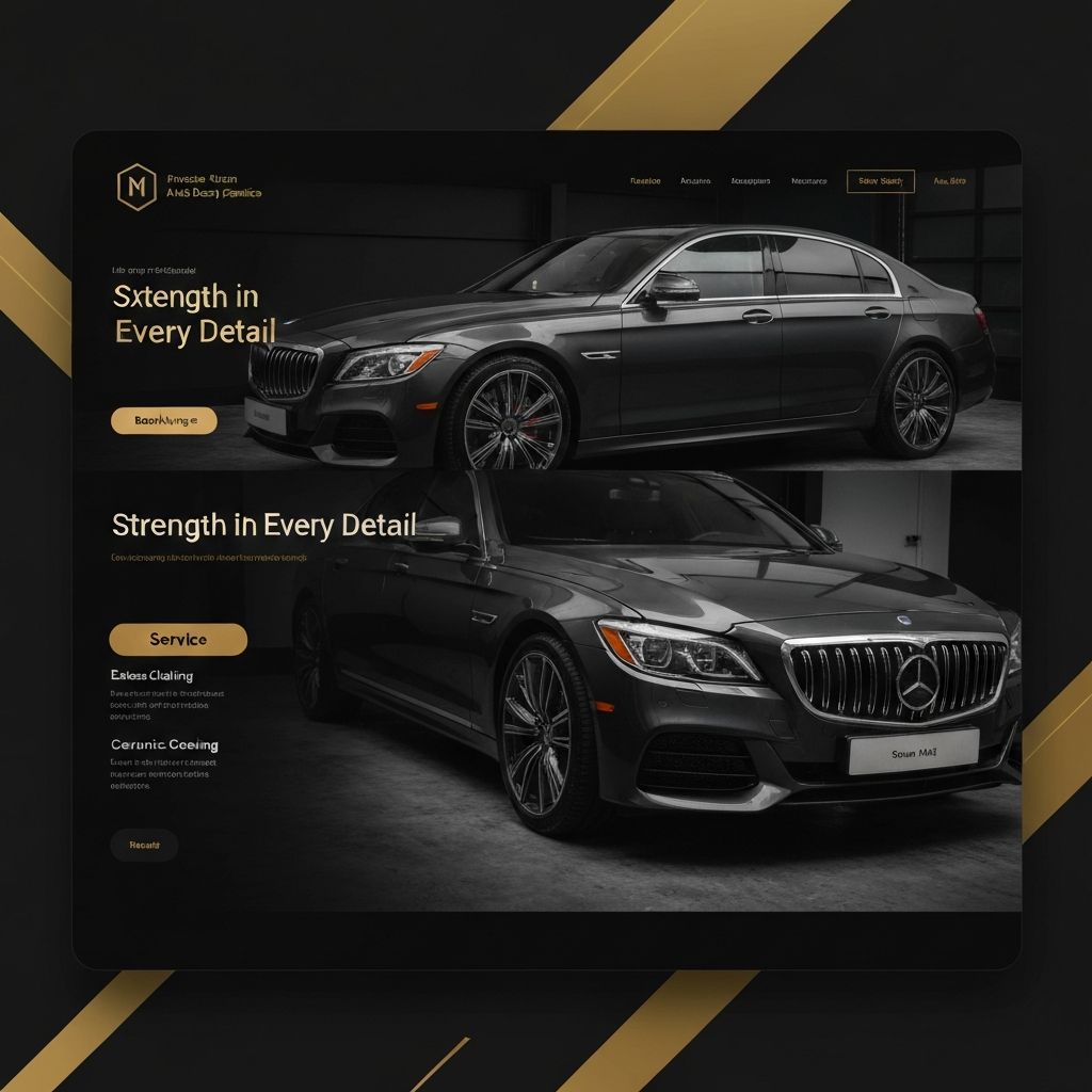 Screenshot of Trojan Auto Detailing website